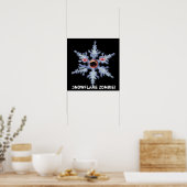 Sneeuwvlok Zombie! Poster (Keuken)
