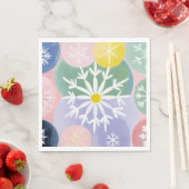 sneeuwvlokconstellaties servet (Insitu)