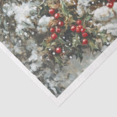 sneeuwvlokeland tissuepapier (Detail)