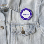 Sneeuwvlokfabriek Sjabloon Ronde Button 5,7 Cm (In situ)