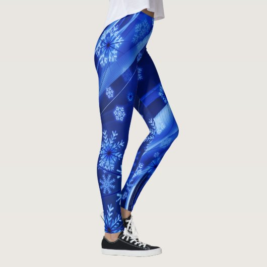 Sneeuwvlokken 11 Broek Leggings (Rechts)