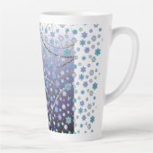 Sneeuwvlokken 16 latte mok (Rechts)