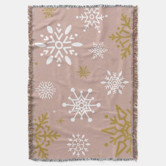 Sneeuwvlokken 18 deken (Voorkant Verticaal)