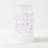 sneeuwvlokken-2 matglas bierpul (Center)