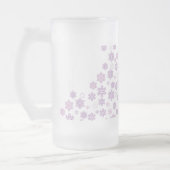 sneeuwvlokken-2 matglas bierpul (Links)