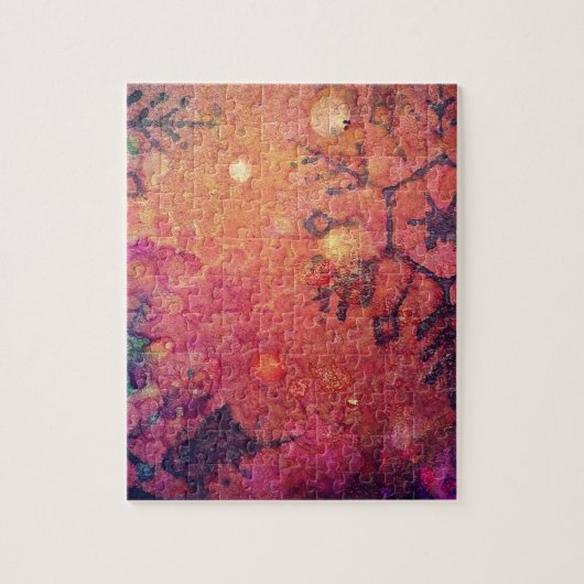 Sneeuwvlokken Abstract Legpuzzel (Verticaal)