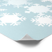 Sneeuwvlokken - Alternatief voor het Boek van de G Poster (Hoek)