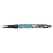 Sneeuwvlokken Aqua Wit Pen (Achterkant)
