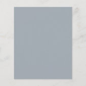 Sneeuwvlokken Baby Het is koud buiten Baby shower (Achterkant)