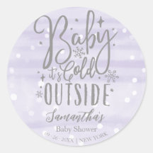 Sneeuwvlokken Baby Het is koud buiten Baby shower
