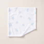 Sneeuwvlokken Bad Handdoek (Wasdoekje)