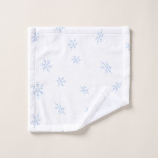 Sneeuwvlokken Bad Handdoek (Wasdoekje)