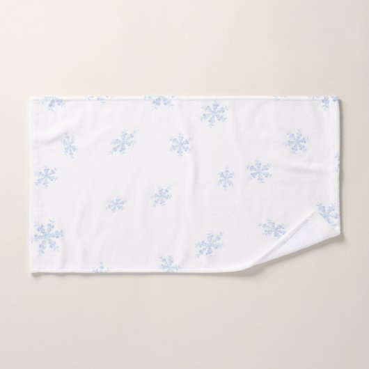 Sneeuwvlokken Bad Handdoek (Handdoek)