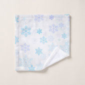Sneeuwvlokken Bad Handdoek (Wasdoekje)