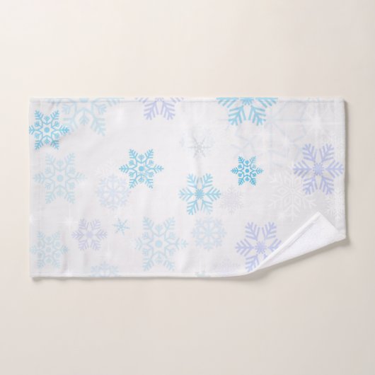 Sneeuwvlokken Bad Handdoek (Handdoek)