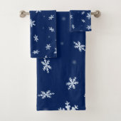Sneeuwvlokken Bad Handdoek (Insitu)