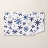 Sneeuwvlokken badhanddoek set bad handdoek (Handdoek)