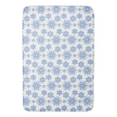 Sneeuwvlokken Badmat (Voorkant Verticaal)