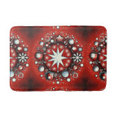 Sneeuwvlokken Badmat (Voorkant)