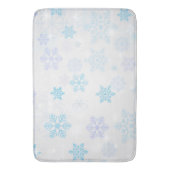 Sneeuwvlokken Badmat (Voorkant Verticaal)