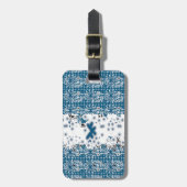 Sneeuwvlokken Bagagelabel (Voorkant verticaal)