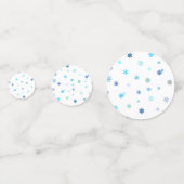 Sneeuwvlokken bedrukte tafeltafelConfetti Confetti (Voorkanten)