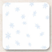Sneeuwvlokken Bier Onderzetter (Voorkant)