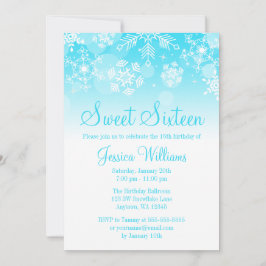 Sneeuwvlokken Blauwgroen White Winter Wonderland S Kaart