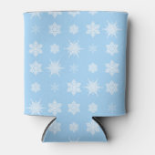Sneeuwvlokken Blikjeskoeler (Voorkant)