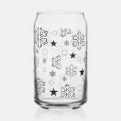 Sneeuwvlokken Blikvorm Glas (Rechts)