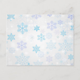 Sneeuwvlokken Briefkaart
