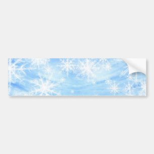 Sneeuwvlokken Bumpersticker