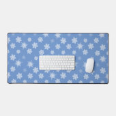 Sneeuwvlokken Bureaumat (Keyboard & Muis)