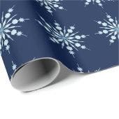 Sneeuwvlokken Cadeaupapier (Rol Hoek)