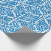 Sneeuwvlokken Cadeaupapier (Hoek)