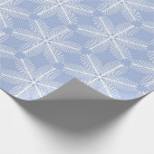 Sneeuwvlokken Cadeaupapier (Hoek)