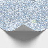 Sneeuwvlokken Cadeaupapier (Hoek)