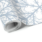 Sneeuwvlokken Cadeaupapier (Rol Hoek)