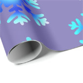 Sneeuwvlokken Cadeaupapier (Rol Hoek)