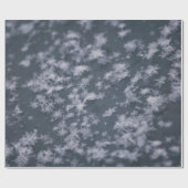 Sneeuwvlokken Cadeaupapier (Vlak)