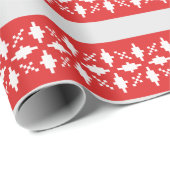 Sneeuwvlokken Cadeaupapier (Rol Hoek)