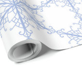 Sneeuwvlokken Cadeaupapier (Rol Hoek)