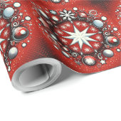 Sneeuwvlokken Cadeaupapier (Rol Hoek)