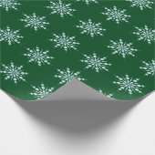 Sneeuwvlokken Cadeaupapier (Hoek)