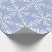 Sneeuwvlokken Cadeaupapier (Hoek)