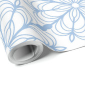 Sneeuwvlokken Cadeaupapier (Rol Hoek)