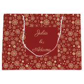 Sneeuwvlokken Cadeautas (Voorkant)