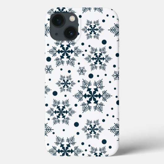 Sneeuwvlokken Case-Mate iPhone Case (Achterkant)