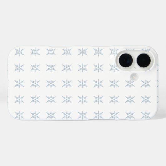Sneeuwvlokken Case-Mate iPhone Case (Achterkant (horizontaal))