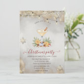 Sneeuwvlokken, Christmas Pine Tree Lights Company  Kaart (Staand voorkant)